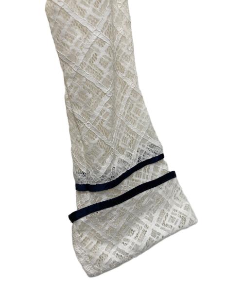 Lily Brown（リリーブラウン）Lily Brown (リリーブラウン) オリエンタルレースチャイナワンピース ホワイトの古着・服飾アイテム