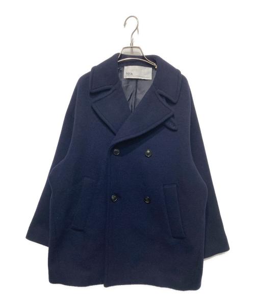 ticca（ティッカ）ticca (ティッカ) Pコート ネイビー サイズ:FREEの古着・服飾アイテム