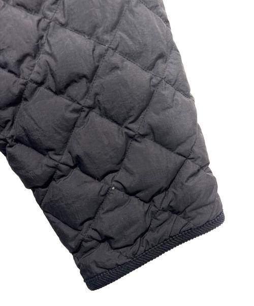 Gymphlex（ジムフレックス）Gymphlex (ジムフレックス) キルティングダウン カラーレスコート ブラック サイズ:14の古着・服飾アイテム