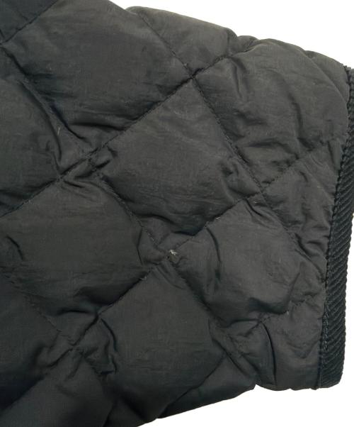 Gymphlex（ジムフレックス）Gymphlex (ジムフレックス) キルティングダウン カラーレスコート ブラック サイズ:14の古着・服飾アイテム