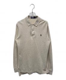 POLO RALPH LAUREN（ポロ・ラルフローレン）の古着「ポニー雌雄ポロシャツ」｜アイボリー