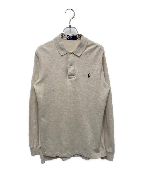 POLO RALPH LAUREN（ポロ・ラルフローレン）POLO RALPH LAUREN (ポロ・ラルフローレン) ポニー雌雄ポロシャツ アイボリー サイズ:Ⅿの古着・服飾アイテム