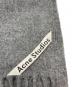 Acne studios (アクネ ストゥディオス) ウールマフラー グレー サイズ:200×70：10000円