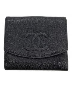 中古・古着通販】CHANEL (シャネル) CHANEL ココマーク 2つ折り財布