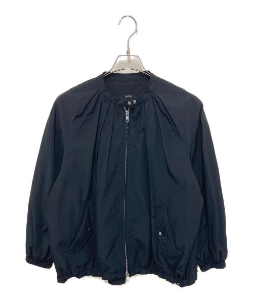 ROSSO（ロッソ）ROSSO (ロッソ) ギャザーボリュームブルゾン ブラック サイズ:FREEの古着・服飾アイテム