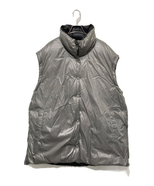 MAISON SPECIAL（メゾンスペシャル）MAISON SPECIAL (メゾンスペシャル) オーバーチュニックダウン ブラック×シルバー サイズ:FREEの古着・服飾アイテム