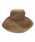 HELEN KAMINSKIヘレンカミンスキー）の古着「ストローハット」｜ベージュ