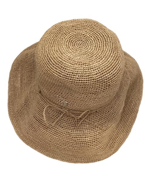 HELEN KAMINSKI（ヘレンカミンスキー）HELEN KAMINSKI (ヘレンカミンスキー) ストローハット ベージュの古着・服飾アイテム