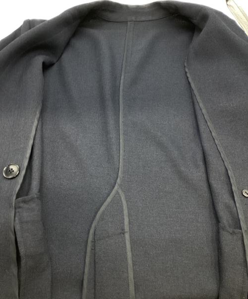 SLOBE IENA（スローブ イエナ）SLOBE IENA (スローブ イエナ) リネンライクツイルダブルブレストジャケット ネイビー サイズ:FREEの古着・服飾アイテム