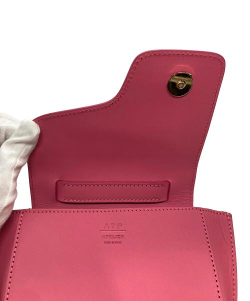 ATP ATELIER（エーティーピー アトリエ）ATP atelier (エーティーピー アトリエ) Montalcino バッグ ピンクの古着・服飾アイテム