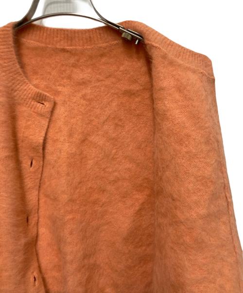COLLAGE GALLARDAGALANTE（コラージュ ガリャルダガランテ）COLLAGE GALLARDAGALANTE (コラージュ ガリャルダガランテ) カシミヤ混カーディガン オレンジ サイズ:FREEの古着・服飾アイテム