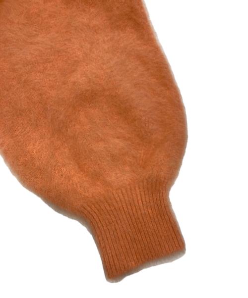 COLLAGE GALLARDAGALANTE（コラージュ ガリャルダガランテ）COLLAGE GALLARDAGALANTE (コラージュ ガリャルダガランテ) カシミヤ混カーディガン オレンジ サイズ:FREEの古着・服飾アイテム