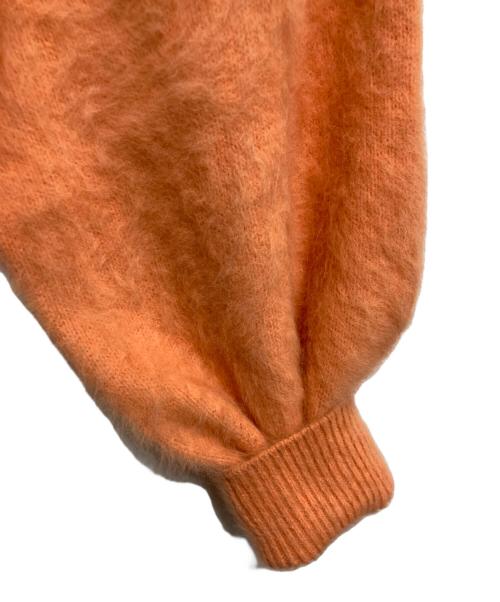 COLLAGE GALLARDAGALANTE（コラージュ ガリャルダガランテ）COLLAGE GALLARDAGALANTE (コラージュ ガリャルダガランテ) カシミヤ混カーディガン オレンジ サイズ:FREEの古着・服飾アイテム