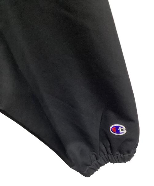Champion（チャンピオン）Champion (チャンピオン) Let it Ride (レットイットライド) 別注コーチジャケット ブラック サイズ:Lの古着・服飾アイテム