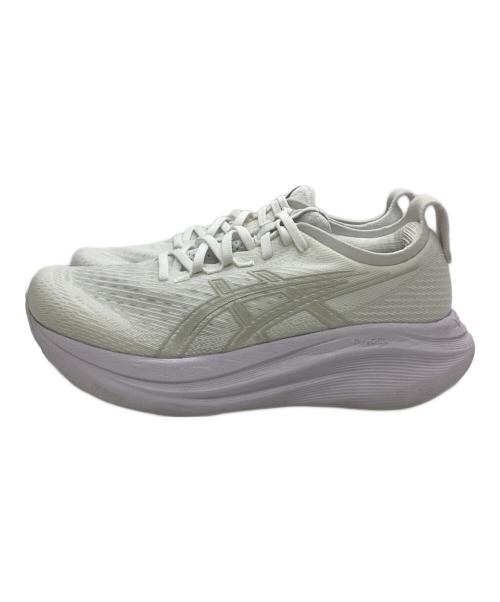 asics（アシックス）asics (アシックス) ランニングシューズ ホワイト サイズ:US6.5の古着・服飾アイテム