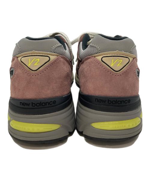 NEW BALANCE（ニューバランス）NEW BALANCE (ニューバランス) 991V2 ローカットスニーカー ピンク サイズ:US:10 1/2の古着・服飾アイテム