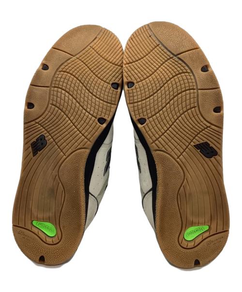 NEW BALANCE（ニューバランス）NEW BALANCE (ニューバランス) ローカットスニーカー ベージュ×ブラック サイズ:US10の古着・服飾アイテム