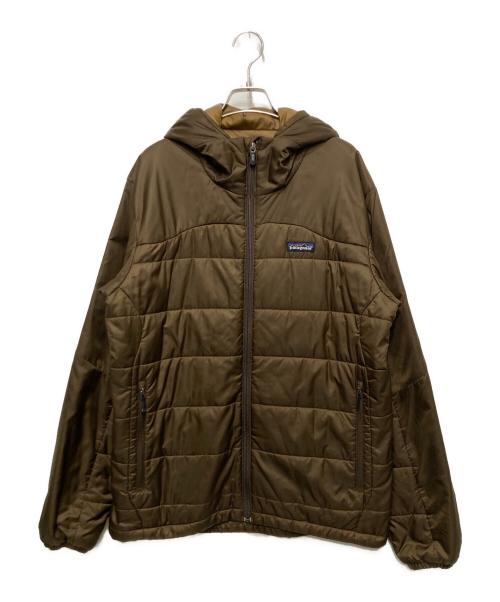 Patagonia（パタゴニア）Patagonia (パタゴニア) マイクロパフフーディー ブラウン サイズ:Ｍの古着・服飾アイテム