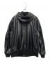 AVIREX (アヴィレックス) フーデッドレザージャケット ブラック サイズ:L：35000円