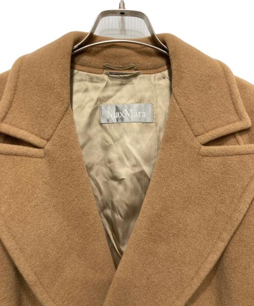 MaxMara（マックスマーラ）MaxMara (マックスマーラ) ウールコート ブラウン サイズ:40の古着・服飾アイテム
