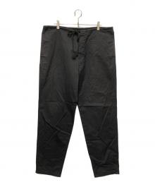 YOHJI YAMAMOTO（ヨウジヤマモト）の古着「ワイドテーパードパンツ」｜ブラック