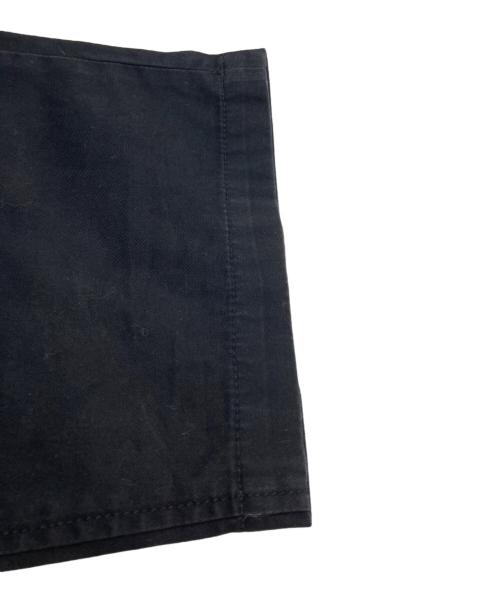 YOHJI YAMAMOTO（ヨウジヤマモト）YOHJI YAMAMOTO (ヨウジヤマモト) ワイドテーパードパンツ ブラック サイズ:3の古着・服飾アイテム