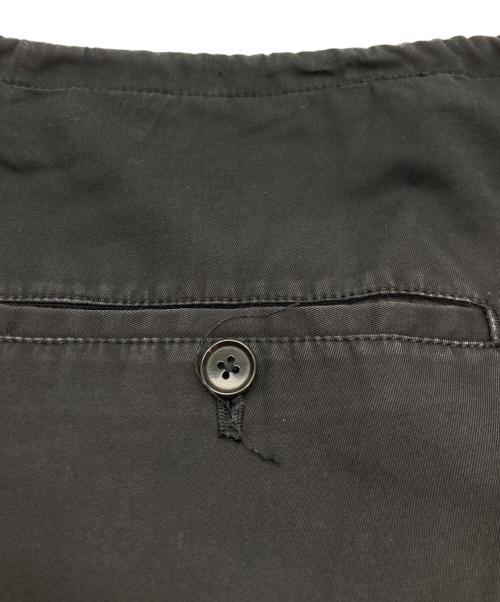 YOHJI YAMAMOTO（ヨウジヤマモト）YOHJI YAMAMOTO (ヨウジヤマモト) ワイドテーパードパンツ ブラック サイズ:3の古着・服飾アイテム