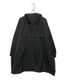 LAD MUSICIAN（ラッドミュージシャン）の古着「75Dタフタビッグアノラックパーカー」｜ブラック