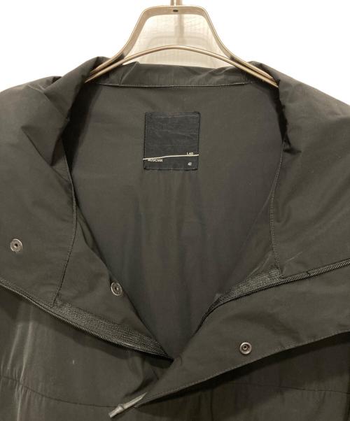 LAD MUSICIAN（ラッドミュージシャン）LAD MUSICIAN (ラッドミュージシャン) 75Dタフタビッグアノラックパーカー ブラック サイズ:42の古着・服飾アイテム