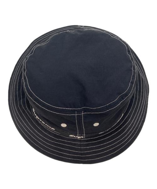 SUPREME（シュプリーム）SUPREME (シュプリーム) ウェビングクラッシャーバケットハット ブラックの古着・服飾アイテム
