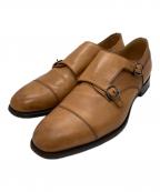 CHURCH'Sチャーチ）の古着「ダブルモンクストラップシューズ」｜ブラウン