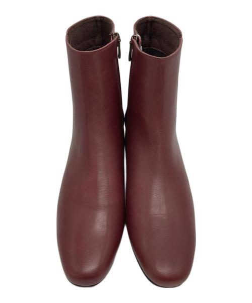LULUCA STEP（ルルカステップ）LULUCA STEP (ルルカステップ) ショートブーツ レッド サイズ:24の古着・服飾アイテム