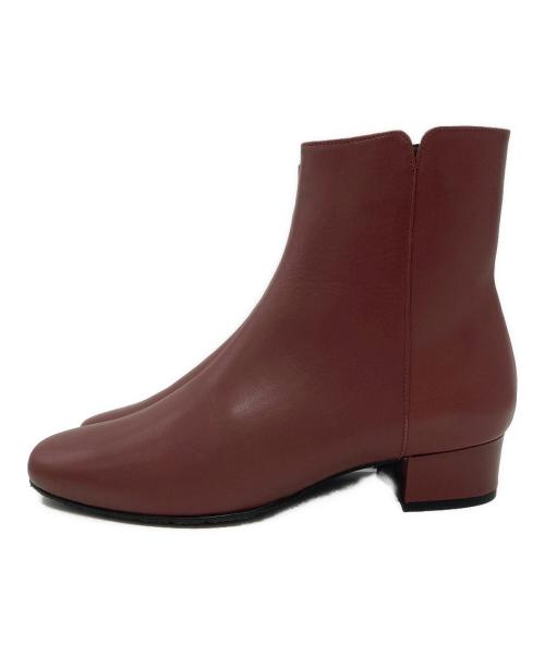 LULUCA STEP（ルルカステップ）LULUCA STEP (ルルカステップ) ショートブーツ レッド サイズ:24の古着・服飾アイテム