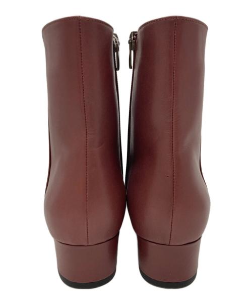 LULUCA STEP（ルルカステップ）LULUCA STEP (ルルカステップ) ショートブーツ レッド サイズ:24の古着・服飾アイテム