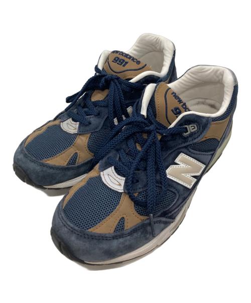 NEW BALANCE（ニューバランス）NEW BALANCE (ニューバランス) ローカットスニーカー ネイビー サイズ:US7.5の古着・服飾アイテム