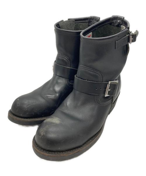 RED WING（レッドウィング）RED WING (レッドウィング) ショート エンジニアブーツ ブラック サイズ:26.5cmの古着・服飾アイテム