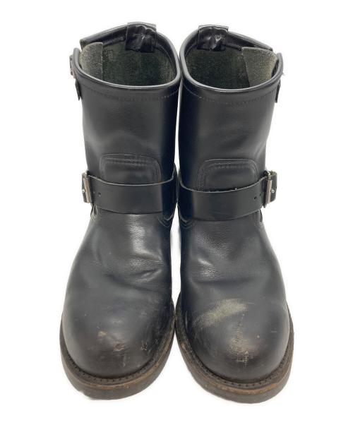 RED WING（レッドウィング）RED WING (レッドウィング) ショート エンジニアブーツ ブラック サイズ:26.5cmの古着・服飾アイテム