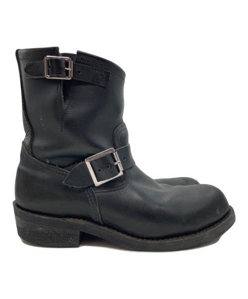 RED WING（レッドウィング）RED WING (レッドウィング) ショート エンジニアブーツ ブラック サイズ:26.5cmの古着・服飾アイテム