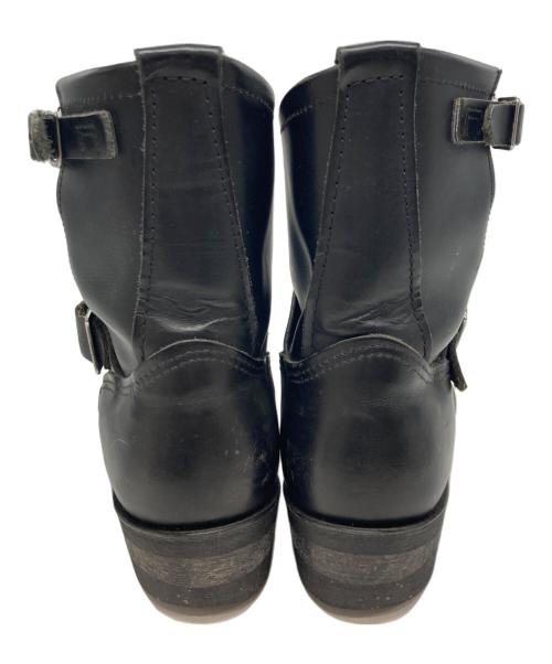 RED WING（レッドウィング）RED WING (レッドウィング) ショート エンジニアブーツ ブラック サイズ:26.5cmの古着・服飾アイテム