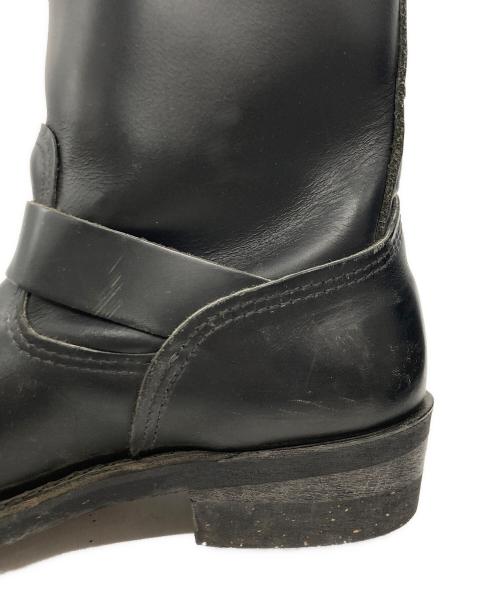RED WING（レッドウィング）RED WING (レッドウィング) ショート エンジニアブーツ ブラック サイズ:26.5cmの古着・服飾アイテム