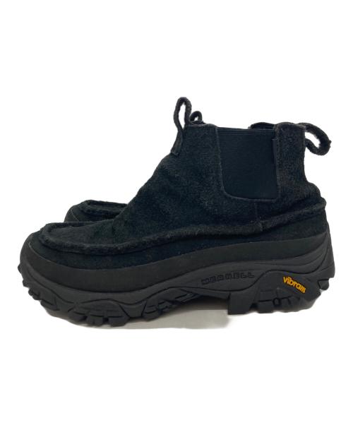 MERRELL（メレル）MERRELL (メレル) スウェードチェルシーブーツ ブラック サイズ:UK8の古着・服飾アイテム