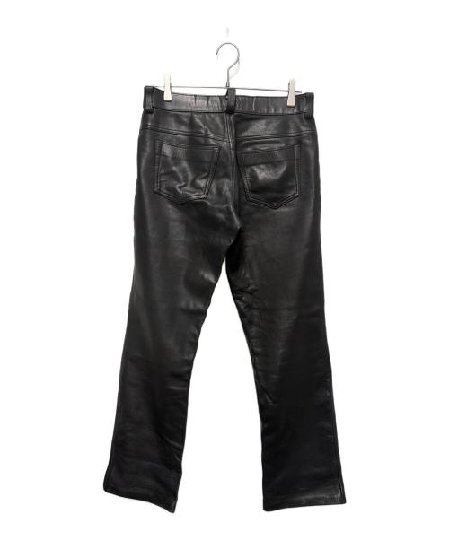 Y'2 LEATHERS（Y'2 レザーズ）Y'2 LEATHERS (Y'2 レザーズ) レザーパンツ ブラック サイズ:33の古着・服飾アイテム