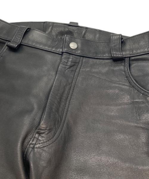 Y'2 LEATHERS（Y'2 レザーズ）Y'2 LEATHERS (Y'2 レザーズ) レザーパンツ ブラック サイズ:33の古着・服飾アイテム