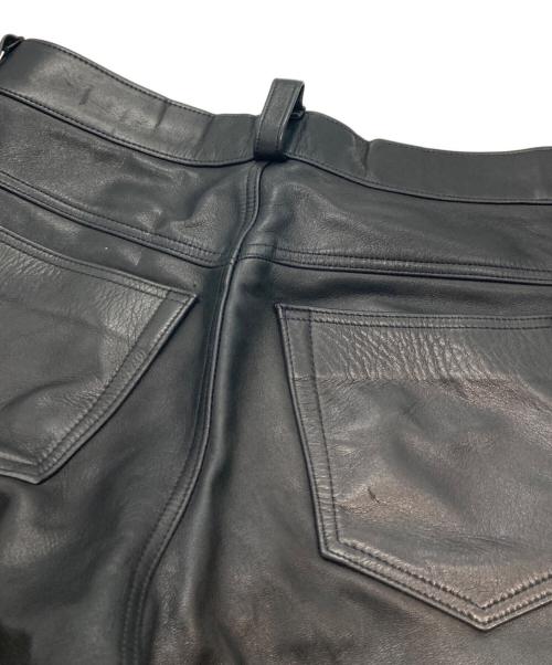 Y'2 LEATHERS（Y'2 レザーズ）Y'2 LEATHERS (Y'2 レザーズ) レザーパンツ ブラック サイズ:33の古着・服飾アイテム