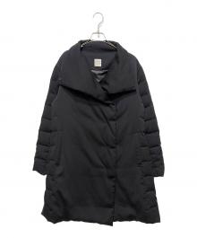 PLEATS PLEASE（プリーツプリーズ）の古着「ダウンコート」｜ブラック