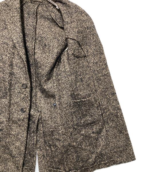 LARDINI（ラルディーニ）LARDINI (ラルディーニ) ウールチェスターコート ブラウン サイズ:42の古着・服飾アイテム