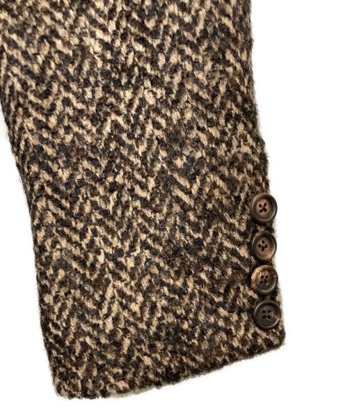 LARDINI（ラルディーニ）LARDINI (ラルディーニ) ウールチェスターコート ブラウン サイズ:42の古着・服飾アイテム