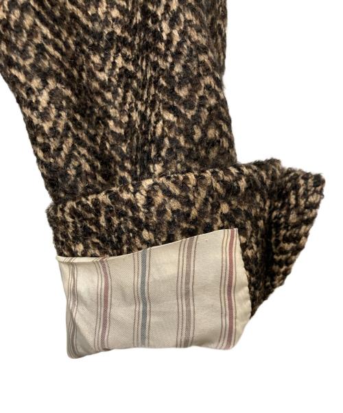 LARDINI（ラルディーニ）LARDINI (ラルディーニ) ウールチェスターコート ブラウン サイズ:42の古着・服飾アイテム