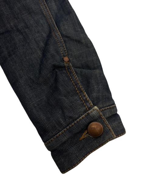 JACOB COHEN（ヤコブコーエン）JACOB COHEN (ヤコブコーエン) 裏チェックデニムジャケット インディゴ サイズ:Ｍの古着・服飾アイテム