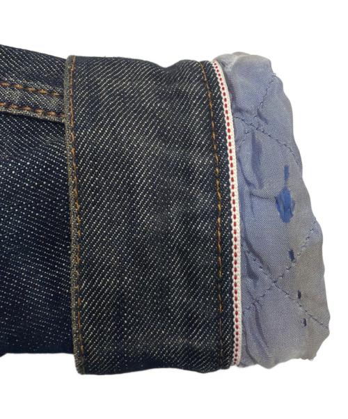 JACOB COHEN（ヤコブコーエン）JACOB COHEN (ヤコブコーエン) 裏チェックデニムジャケット インディゴ サイズ:Ｍの古着・服飾アイテム